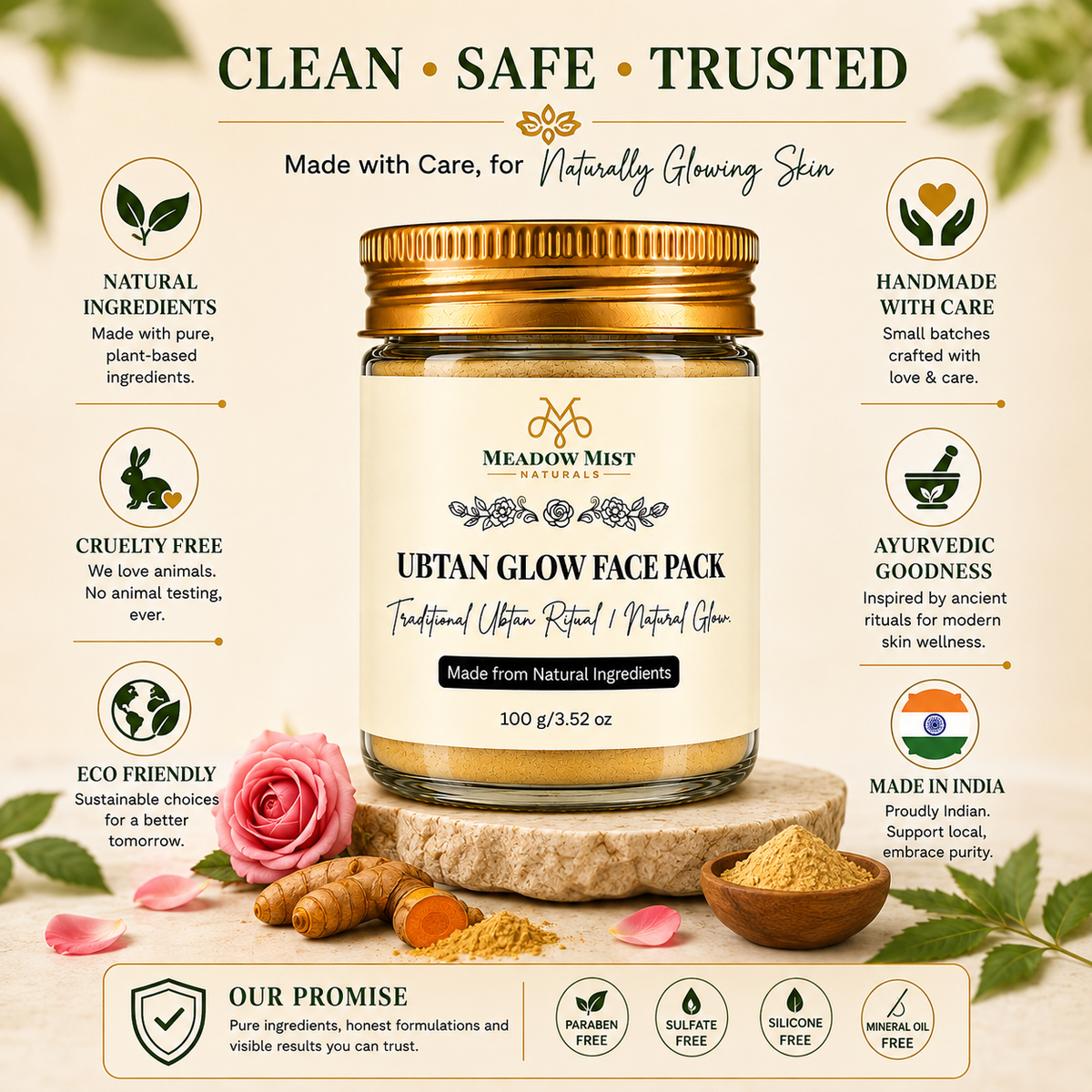 Ubtan Glow Face Pack