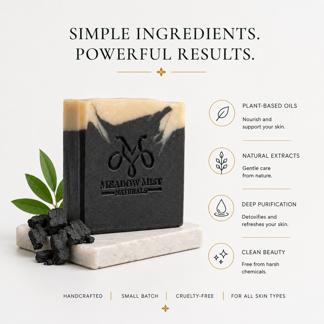 Charcoal Detox Soap – Deep Cleansing for Oily & Acne-Prone Skin