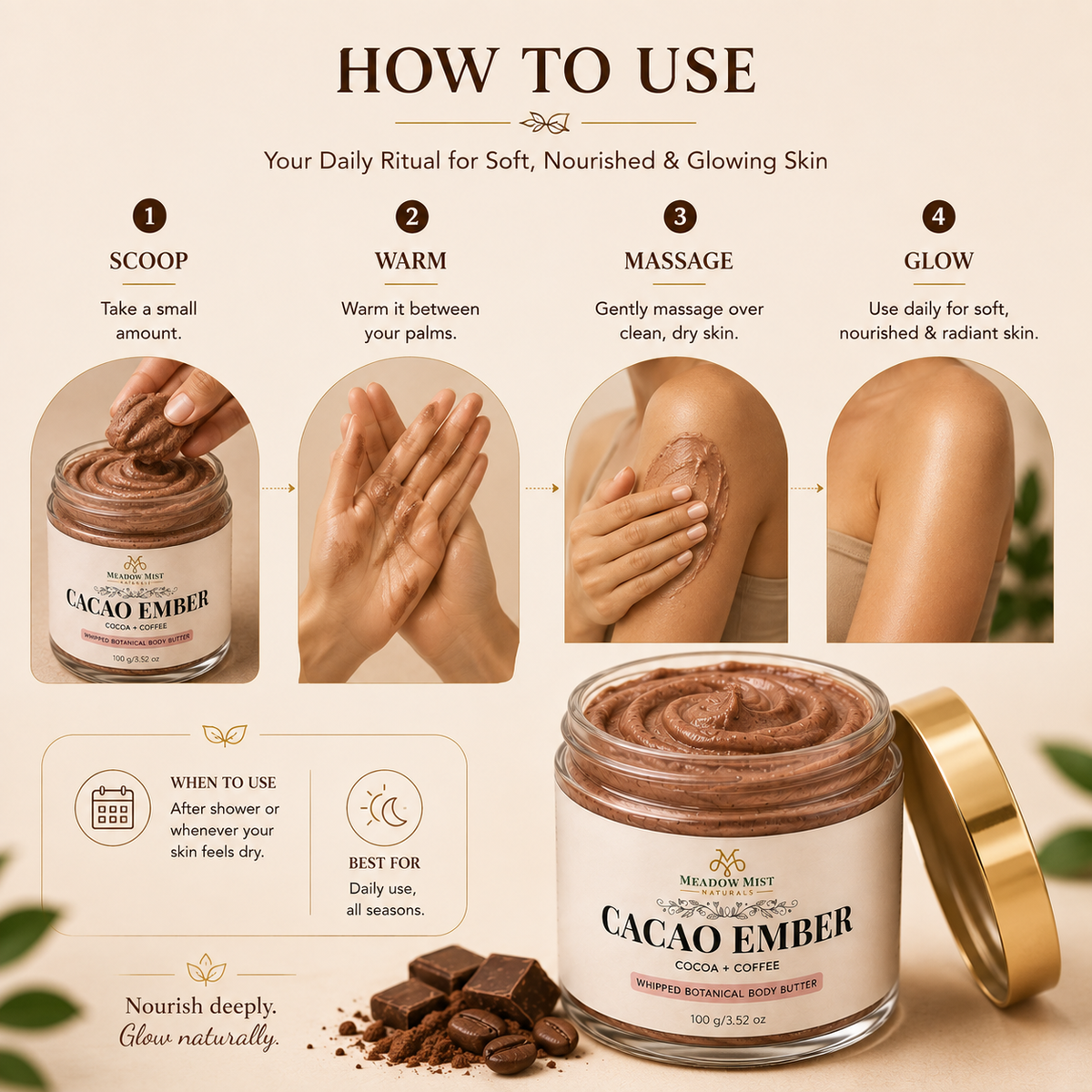 Cacao Ember Botanical Body Butter
