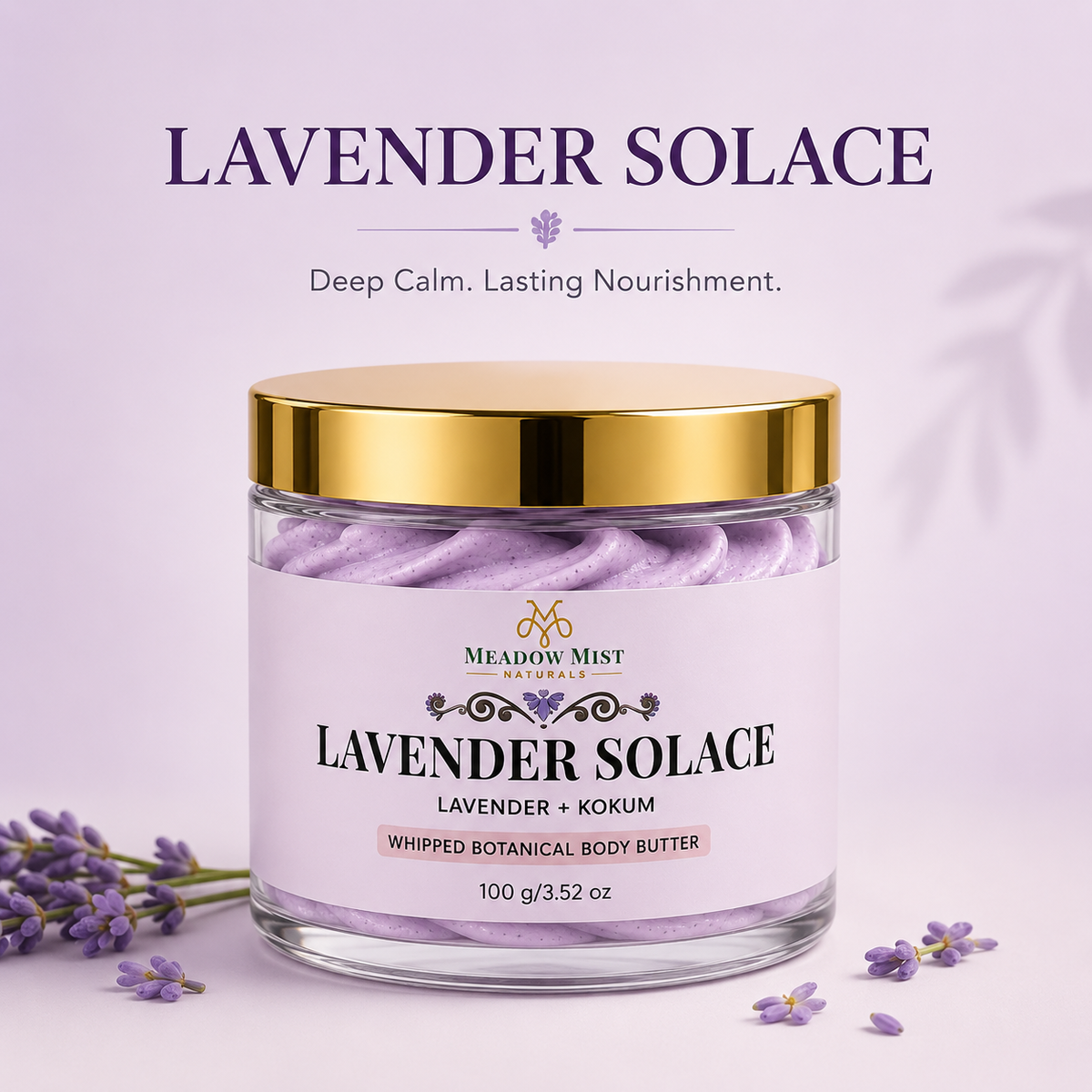Lavender Solace Botanical Body Butter