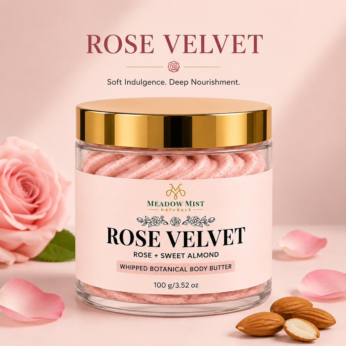 Rose Velvet Botanical Body Butter