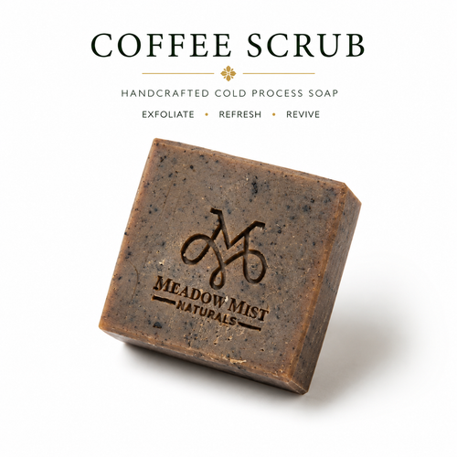 Coffee Scrub Handcrafted Cold Process Soap