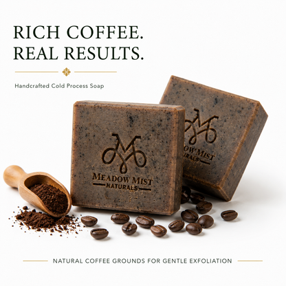 Coffee Scrub Handcrafted Cold Process Soap
