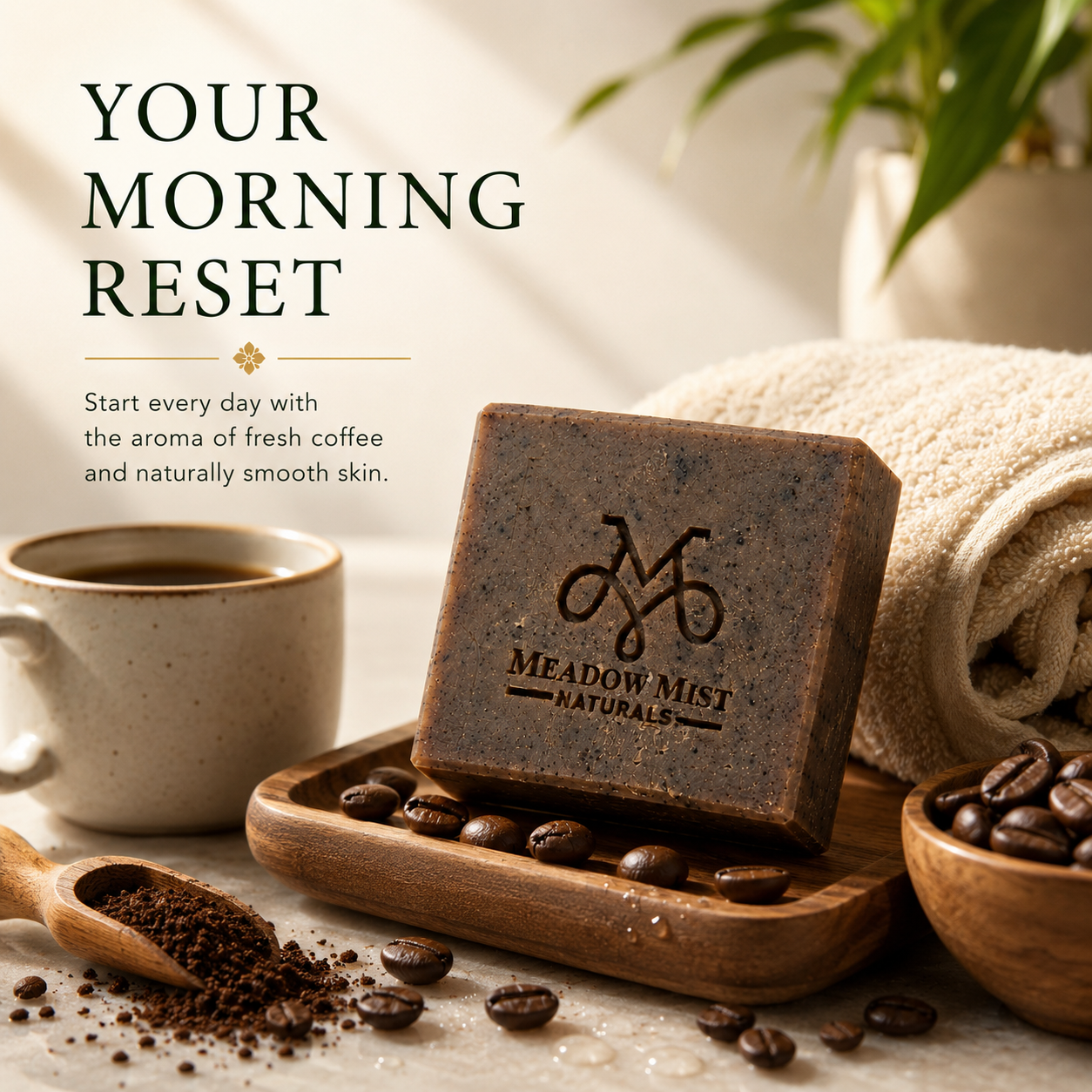Coffee Scrub Handcrafted Cold Process Soap