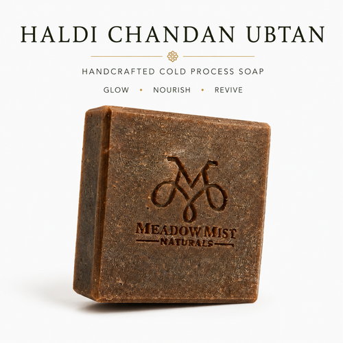 Haldi Chandan Ubtan Handcrafted Cold Process Soap