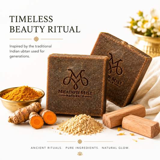 Haldi Chandan Ubtan Handcrafted Cold Process Soap