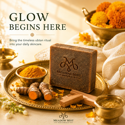 Haldi Chandan Ubtan Handcrafted Cold Process Soap