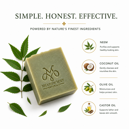 Neem Herbal Handcrafted Cold Process Soap