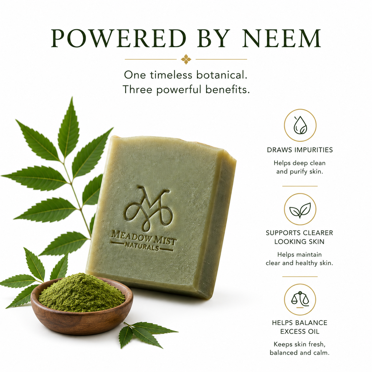 Neem Herbal Handcrafted Cold Process Soap