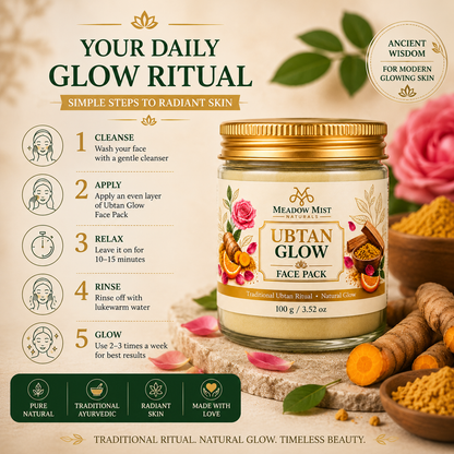 Natural Ubtan Glow Face Pack